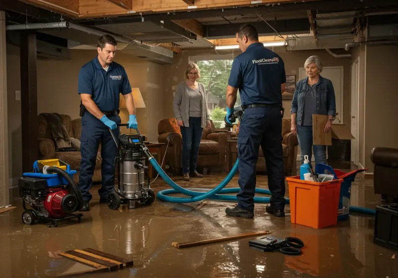 Basement Water Extraction and Removal Techniques process in Troutman, NC