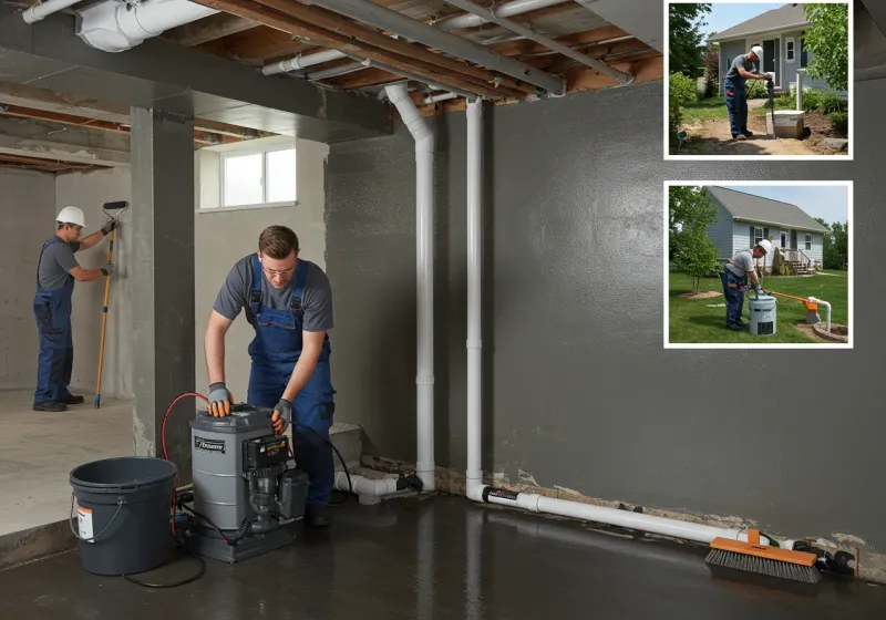 Basement Waterproofing and Flood Prevention process in Troutman, NC